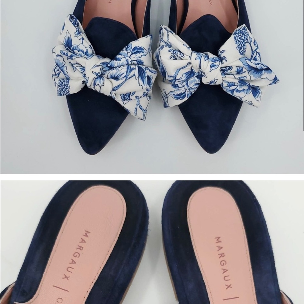 Margaux x Gal Meets Glam/Julia Berolzheimer Women's Mule 40M Navy